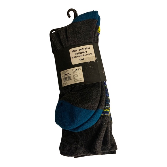 NWT Kenneth Cole New York Striped Thick Dress Sport Socks 10-12 - Picture 2 of 5